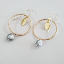 Load image into Gallery viewer, CONTACT US TO RECREATE THIS SOLD OUT STYLE Keshi Pearl Earrings - 14k Gold Fill FJD$ - Adorn Pacific - Earrings

