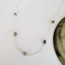 Load image into Gallery viewer, CONTACT US TO RECREATE THIS SOLD OUT STYLE Keshi Pearl Necklace - 925 Sterling Silver FJD$ - Adorn Pacific - Necklaces
