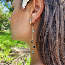 Load image into Gallery viewer, READY TO SHIP - Keshi Pearl Waterfall Drop Earrings - 14k Gold Fill FJD$ - Adorn Pacific - Earrings
