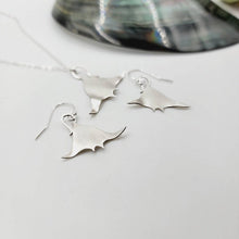 Load image into Gallery viewer, MADE TO ORDER Manta Earrings &amp; Necklace Set in 925 Sterling Silver - FJD$ - Adorn Pacific - All Products
