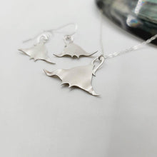 Load image into Gallery viewer, MADE TO ORDER Manta Earrings &amp; Necklace Set in 925 Sterling Silver - FJD$ - Adorn Pacific - All Products

