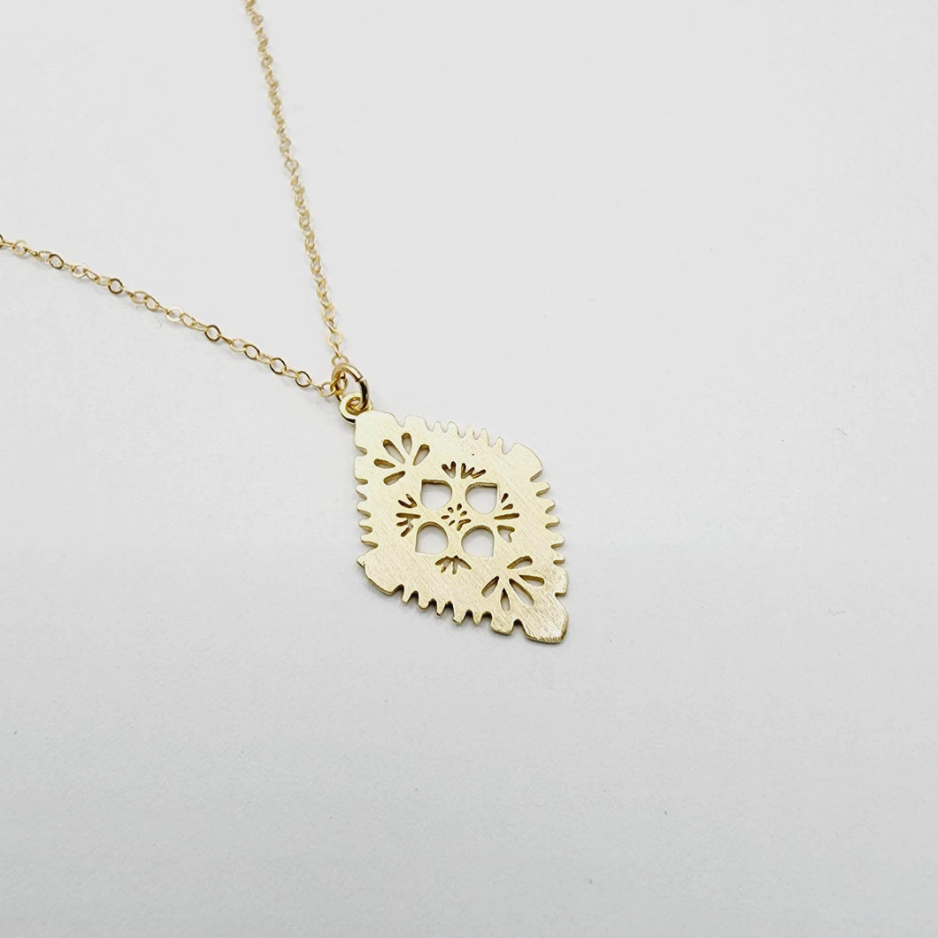 READY TO SHIP Diamond Masi Necklace - 14k Gold Fill & 18k Gold Vermeil FJD$ - Adorn Pacific - Necklaces