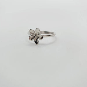 READY TO SHIP Mini Frangipani Ring - 925 Sterling Silver FJD$ - Adorn Pacific - All Products