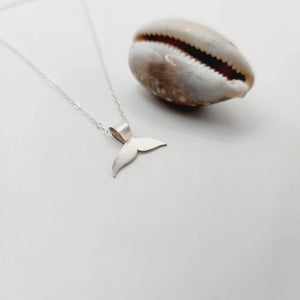 READY TO SHIP Mini Whale's Tail Necklace - 925 Sterling Silver FJD$ - Adorn Pacific - All Products