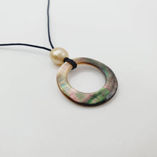 Load image into Gallery viewer, CONTACT US TO RECREATE THIS SOLD OUT STYLE Mother of Pearl &amp; Baroque Saltwater Pearl Necklace - Nylon FJD$ - Adorn Pacific - Necklaces
