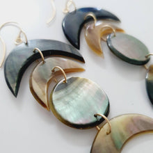 Load image into Gallery viewer, READY TO SHIP Mother of Pearl Fishtail Earrings - 14k Gold Fill FJD$ - Adorn Pacific - Earrings
