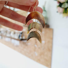 Load image into Gallery viewer, READY TO SHIP Mother of Pearl Fishtail Earrings - 14k Gold Fill FJD$ - Adorn Pacific - Earrings

