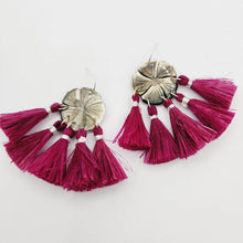 Load image into Gallery viewer, READY TO SHIP Mother of Pearl Vau Earrings - 925 Sterling Silver FJD$ - Adorn Pacific - Earrings
