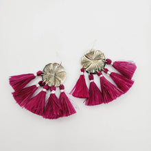 Load image into Gallery viewer, READY TO SHIP Mother of Pearl Vau Earrings - 925 Sterling Silver FJD$ - Adorn Pacific - Earrings
