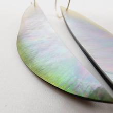 Load image into Gallery viewer, CONTACT US TO RECREATE THIS SOLD OUT STYLE Organic Shape Mother Of Pearl Earrings - 14k Gold Fill FJD$ - Adorn Pacific - Earrings

