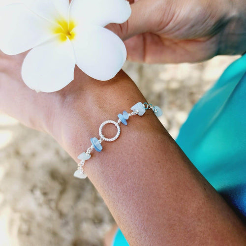 READY TO SHIP Quartz Bracelet with Circle Detail - FJD$ - Adorn Pacific - All Products