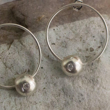 Load image into Gallery viewer, READY TO SHIP - Recycled Sterling Flush Set Stud Earrings - 925 Sterling Silver FJD$ - Adorn Pacific - Earrings
