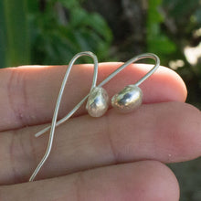 Load image into Gallery viewer, READY TO SHIP - Recycled Sterling Silver Drop Earrings - 925 Sterling Silver FJD$ - Adorn Pacific - Earrings
