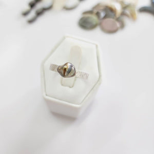 CONTACT US TO RECREATE THIS SOLD OUT STYLE Senikau Fiji Keshi Pearl Ring - 925 Sterling Silver FJD$ - Adorn Pacific - Rings