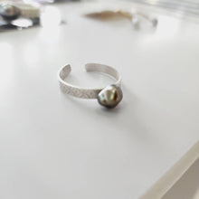 Load image into Gallery viewer, CONTACT US TO RECREATE THIS SOLD OUT STYLE Senikau Fiji Keshi Pearl Ring - 925 Sterling Silver FJD$ - Adorn Pacific - Rings
