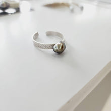 Load image into Gallery viewer, CONTACT US TO RECREATE THIS SOLD OUT STYLE Senikau Fiji Keshi Pearl Ring - 925 Sterling Silver FJD$ - Adorn Pacific - Rings

