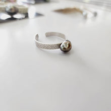 Load image into Gallery viewer, CONTACT US TO RECREATE THIS SOLD OUT STYLE Senikau Fiji Keshi Pearl Ring - 925 Sterling Silver FJD$ - Adorn Pacific - Rings
