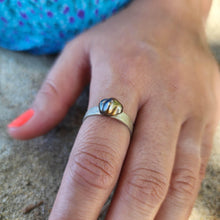 Load image into Gallery viewer, CONTACT US TO RECREATE THIS SOLD OUT STYLE Senikau Fiji Keshi Pearl Ring - 925 Sterling Silver FJD$ - Adorn Pacific - Rings
