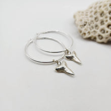 Load image into Gallery viewer, READY TO SHIP - Shark Tooth Earrings - 925 Sterling Silver FJD$ - Adorn Pacific - All Products
