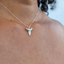 Load image into Gallery viewer, READY TO SHIP - Shark Tooth Necklace - 925 Sterling Silver FJD$ - Adorn Pacific - Necklaces
