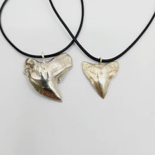Load image into Gallery viewer, READY TO SHIP Shark Tooth Necklace - Black Cord FJD$ - Adorn Pacific - Necklaces
