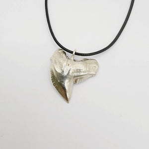 READY TO SHIP Shark Tooth Necklace - Black Cord FJD$ - Adorn Pacific - Necklaces
