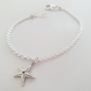 CONTACT US TO RECREATE THIS SOLD OUT STYLE Starfish Charm Bracelet - 925 Sterling Silver FJD$ - Adorn Pacific - All Products