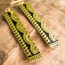 Load image into Gallery viewer, READY TO SHIP Tapa Earrings in 18k Gold Vermeil - FJD$ - Adorn Pacific - All Products
