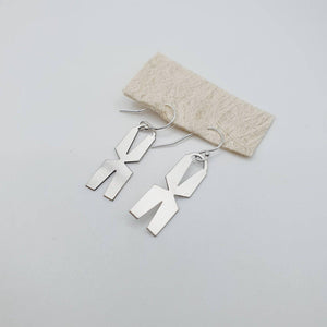 CONTACT US TO RECREATE THIS SOLD OUT STYLE Tapa Earrings Small - 925 Sterling Silver FJD$ - Adorn Pacific - Earrings