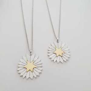 READY TO SHIP Tefui Necklace - 925 Sterling Silver & 18 Gold Vermeil Detail FJD$ - Adorn Pacific - All Products