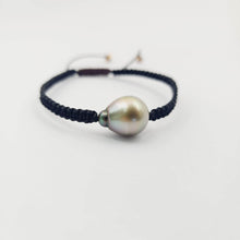 Load image into Gallery viewer, READY TO SHIP Unisex Civa Fiji Pearl Bracelet #0019 - Nylon &amp; 9k Solid Gold Beads FJD$ - Adorn Pacific - All Products
