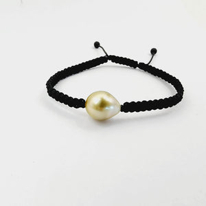 READY TO SHIP Unisex Civa Fiji Pearl Bracelet #9076 - Nylon FJD$ - Adorn Pacific - All Products