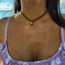 Load image into Gallery viewer, READY TO SHIP Unisex Fiji Saltwater Baroque Pearl Faux Suede Leather Necklace - FJD$ - Adorn Pacific - All Products

