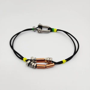 READY TO SHIP Unisex Stainless Steel, Copper and Nylon Bracelet FJD$ - Adorn Pacific - All Products