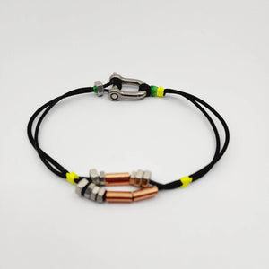 READY TO SHIP Unisex Stainless Steel, Copper and Nylon Bracelet FJD$ - Adorn Pacific - All Products