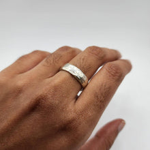 Load image into Gallery viewer, READY TO SHIP - Unisex Textured Finish Ring Adjustable - 925 Sterling Silver FJD$ - Adorn Pacific - Rings
