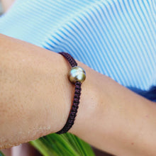 Load image into Gallery viewer, READY TO SHIP Unisex Woven Civa Fiji Pearl Bracelet - FJD$ - Adorn Pacific - All Products
