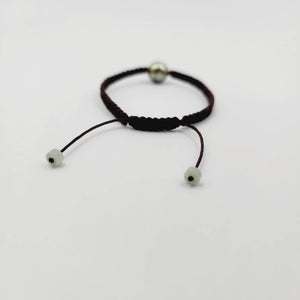 READY TO SHIP Unisex Woven Civa Fiji Pearl Bracelet - FJD$ - Adorn Pacific - All Products