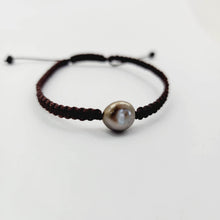 Load image into Gallery viewer, READY TO SHIP Unisex Woven Fiji Saltwater Pearl Bracelet - FJD$ - Adorn Pacific - All Products
