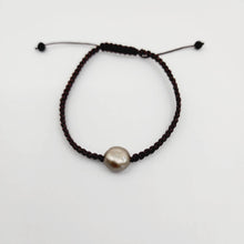 Load image into Gallery viewer, READY TO SHIP Unisex Woven Fiji Saltwater Pearl Bracelet - FJD$ - Adorn Pacific - All Products
