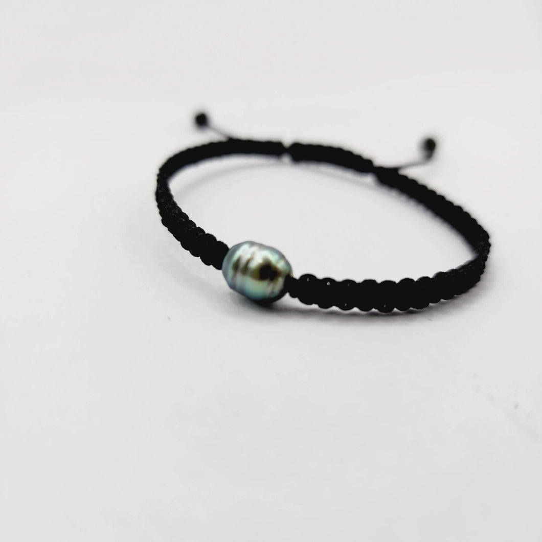 READY TO SHIP Unisex Woven Keshi Pearl Bracelet - FJD$ - Adorn Pacific - All Products