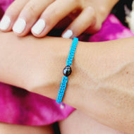READY TO SHIP Unisex Woven Keshi Pearl Bracelet - FJD$ - Adorn Pacific - All Products