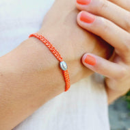 READY TO SHIP Unisex Woven Keshi Pearl Bracelet - FJD$ - Adorn Pacific - All Products