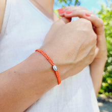 Load image into Gallery viewer, READY TO SHIP Unisex Woven Keshi Pearl Bracelet - FJD$ - Adorn Pacific - All Products
