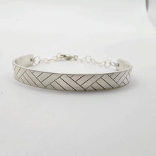 Load image into Gallery viewer, CONTACT US TO RECREATE THIS SOLD OUT STYLE Unisex Woven Mat Cuff - 925 Sterling Silver FJD$ - Adorn Pacific - Bracelets
