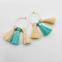 Load image into Gallery viewer, READY TO SHIP Vau Hoop Earrings - 14k Gold Fill FJD$ - Adorn Pacific - Earrings
