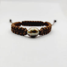 Load image into Gallery viewer, CONTACT US TO RECREATE THIS SOLD OUT STYLE Wax Cord Bracelet with Civa Saltwater Pearl - FJD$ - Adorn Pacific - All Products

