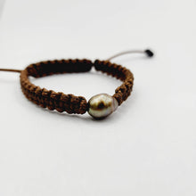 Load image into Gallery viewer, CONTACT US TO RECREATE THIS SOLD OUT STYLE Wax Cord Bracelet with Civa Saltwater Pearl - FJD$ - Adorn Pacific - All Products
