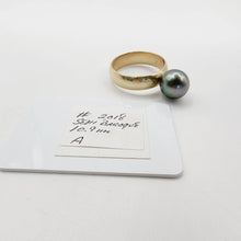 Load image into Gallery viewer, READY TO SHIP - Wide Band Pearl Ring with Graded Fiji Saltwater Pearl - 9k Solid Gold FJD$ - Adorn Pacific - Rings
