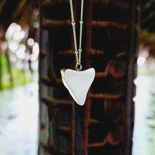 Load image into Gallery viewer, SEND US YOUR TOOTH - Bezel Set Shark Tooth Necklace - 925 Sterling Silver FJD$ - Adorn Pacific - All Products

